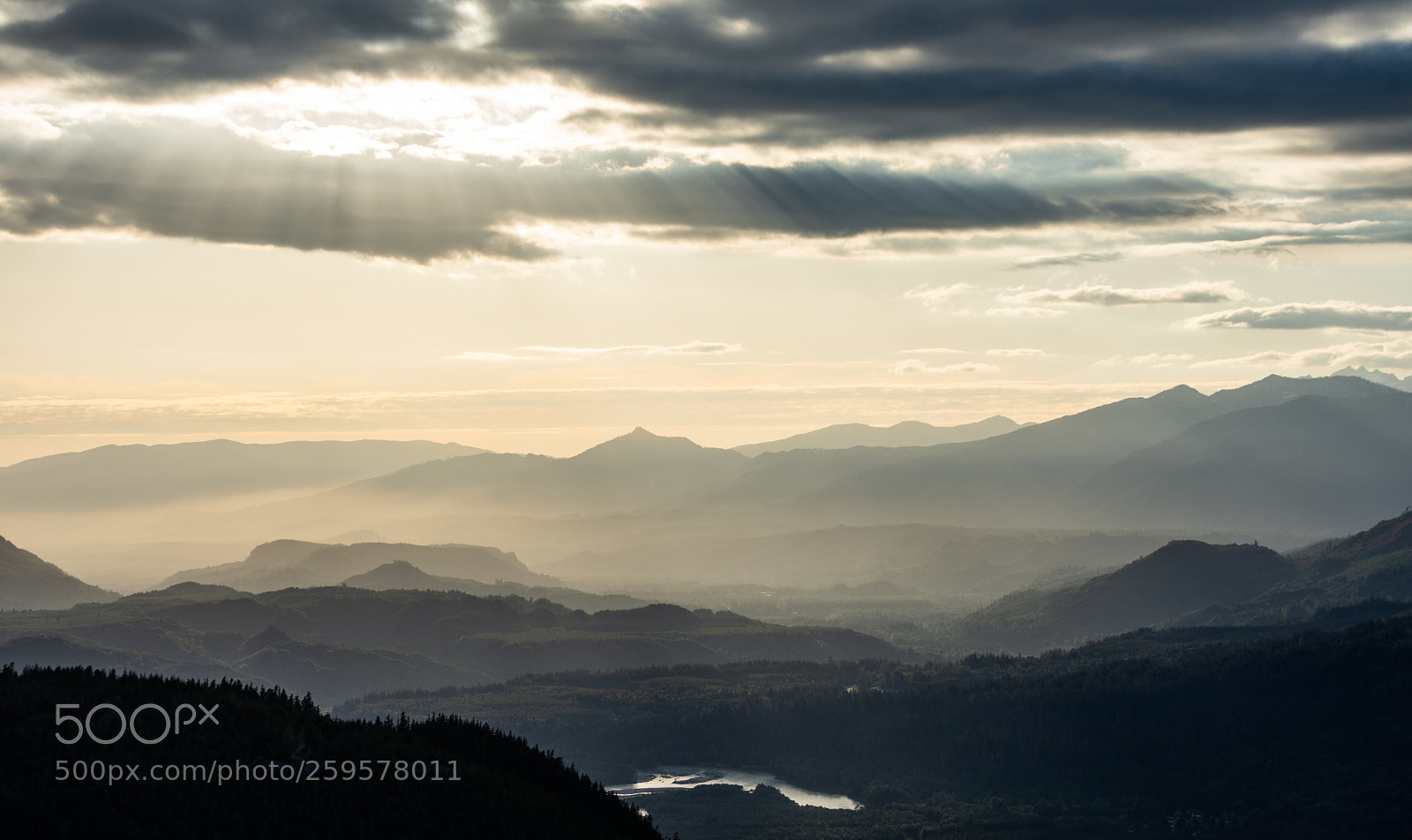 Nikon D7200 sample photo. The valley photography