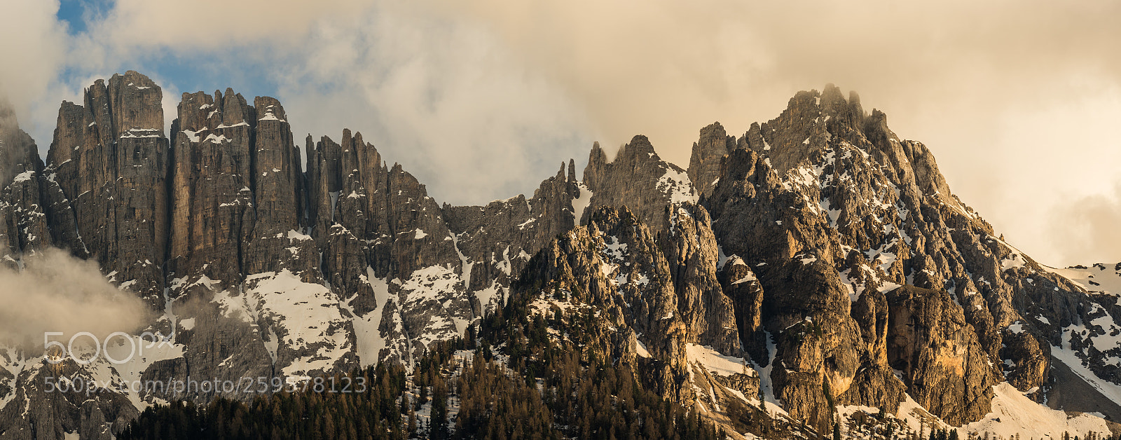 Nikon D610 sample photo. The peaks of latemar photography
