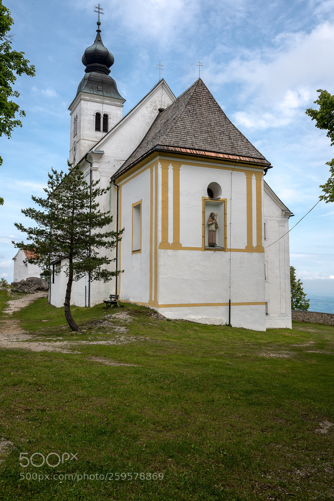 Nikon D850 sample photo. Pilgrimage church sveti duh photography