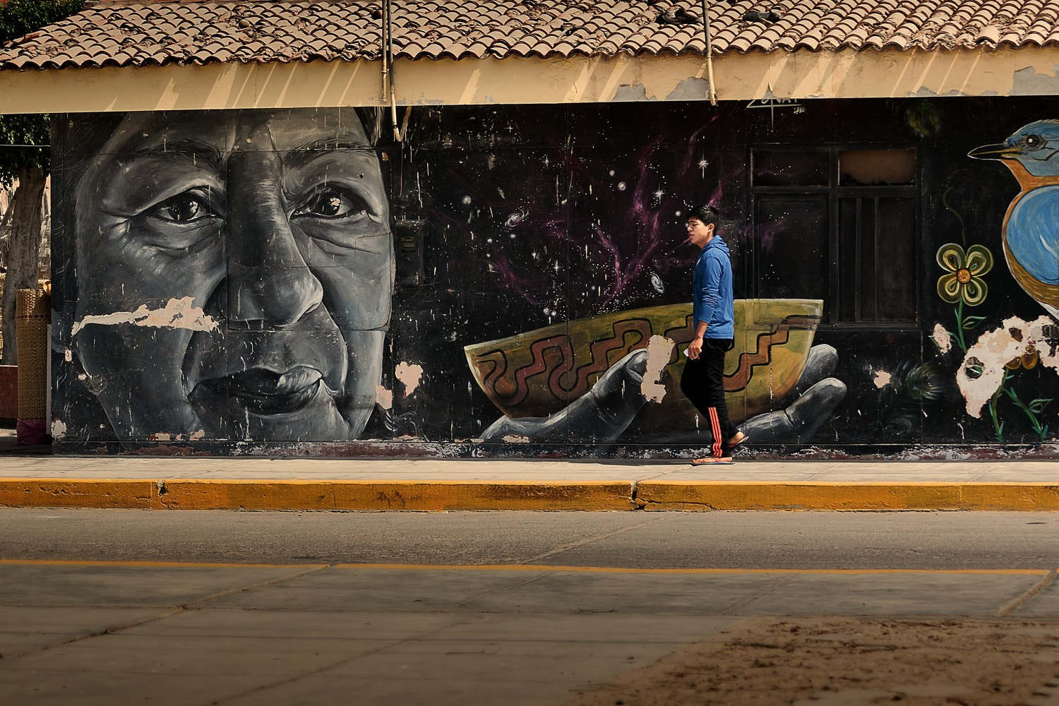 Nikon D5300 sample photo. Inside graffiti photography