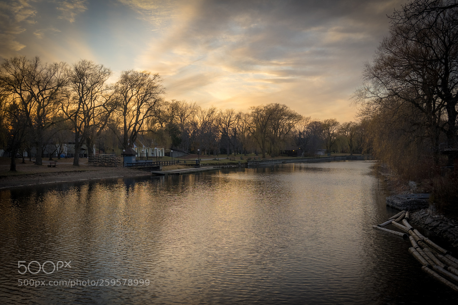Sony a7 sample photo. River village photography