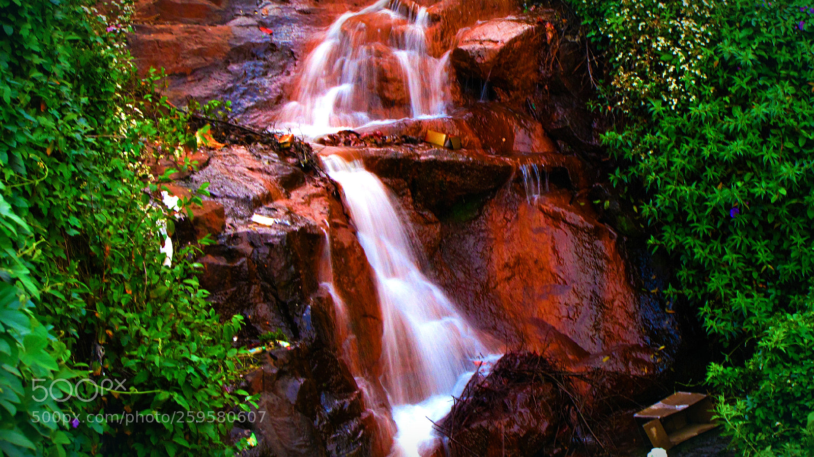 Canon PowerShot SX20 IS sample photo. Silver cascade falls photography