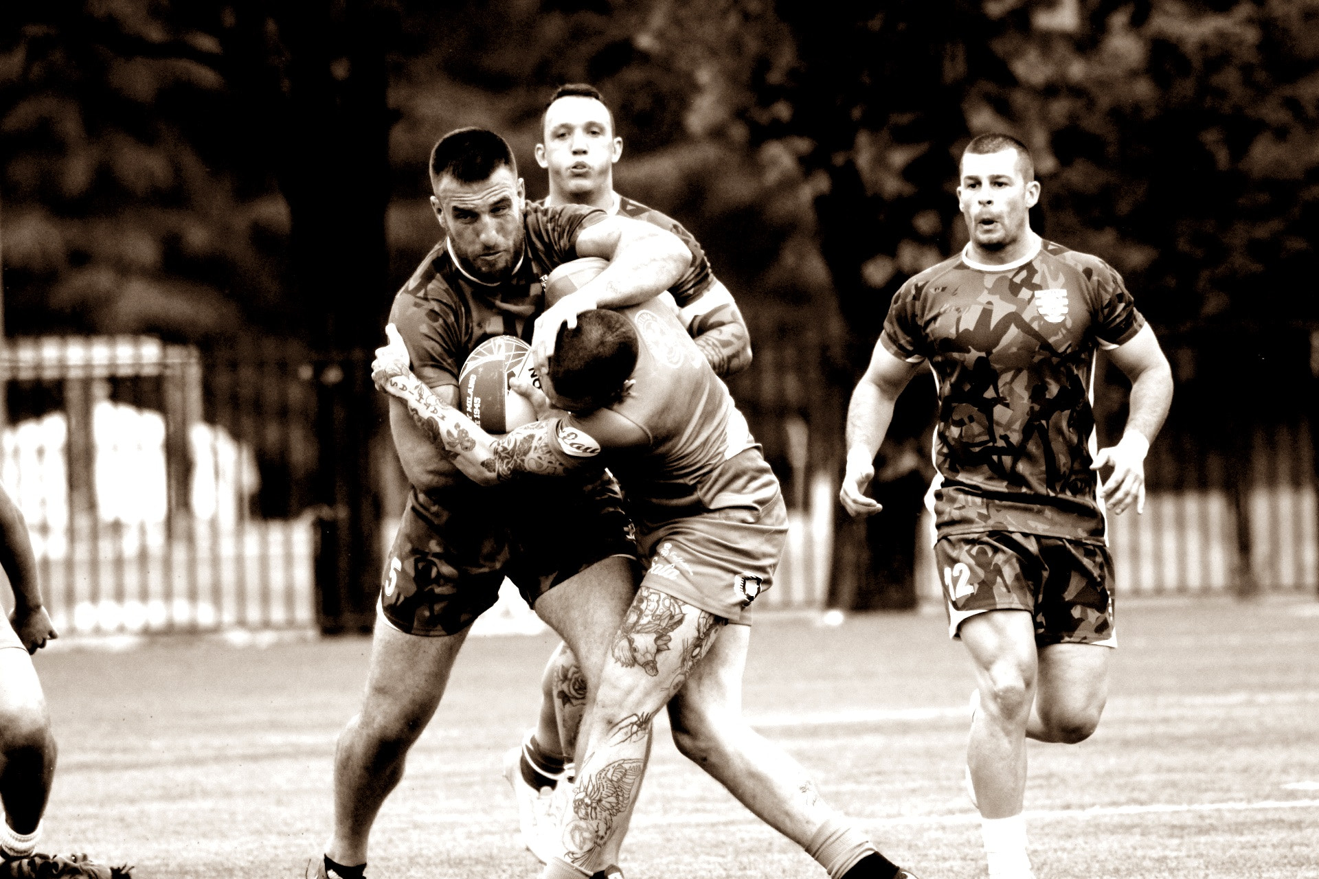 Canon EF 75-300mm F4.0-5.6 IS USM sample photo. Rugby seven photography