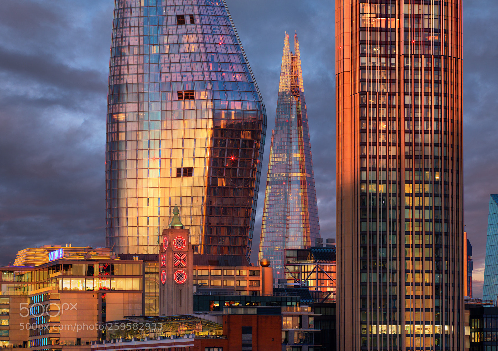Canon EOS 5D Mark IV sample photo. One blackfriars, the shard photography