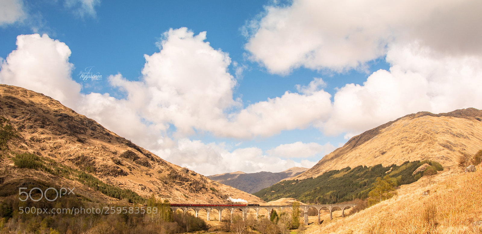 Nikon D7100 sample photo. Hogwarts express photography