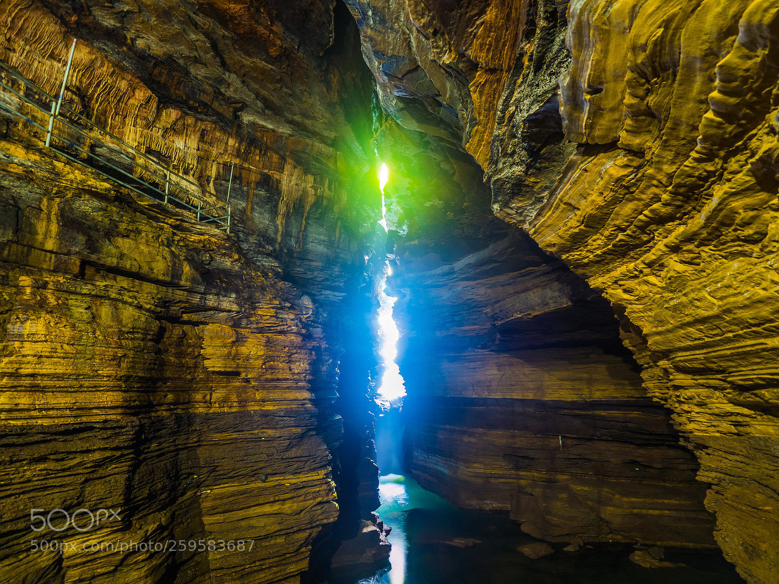 Olympus OM-D E-M5 II sample photo. Pokhara cave photography