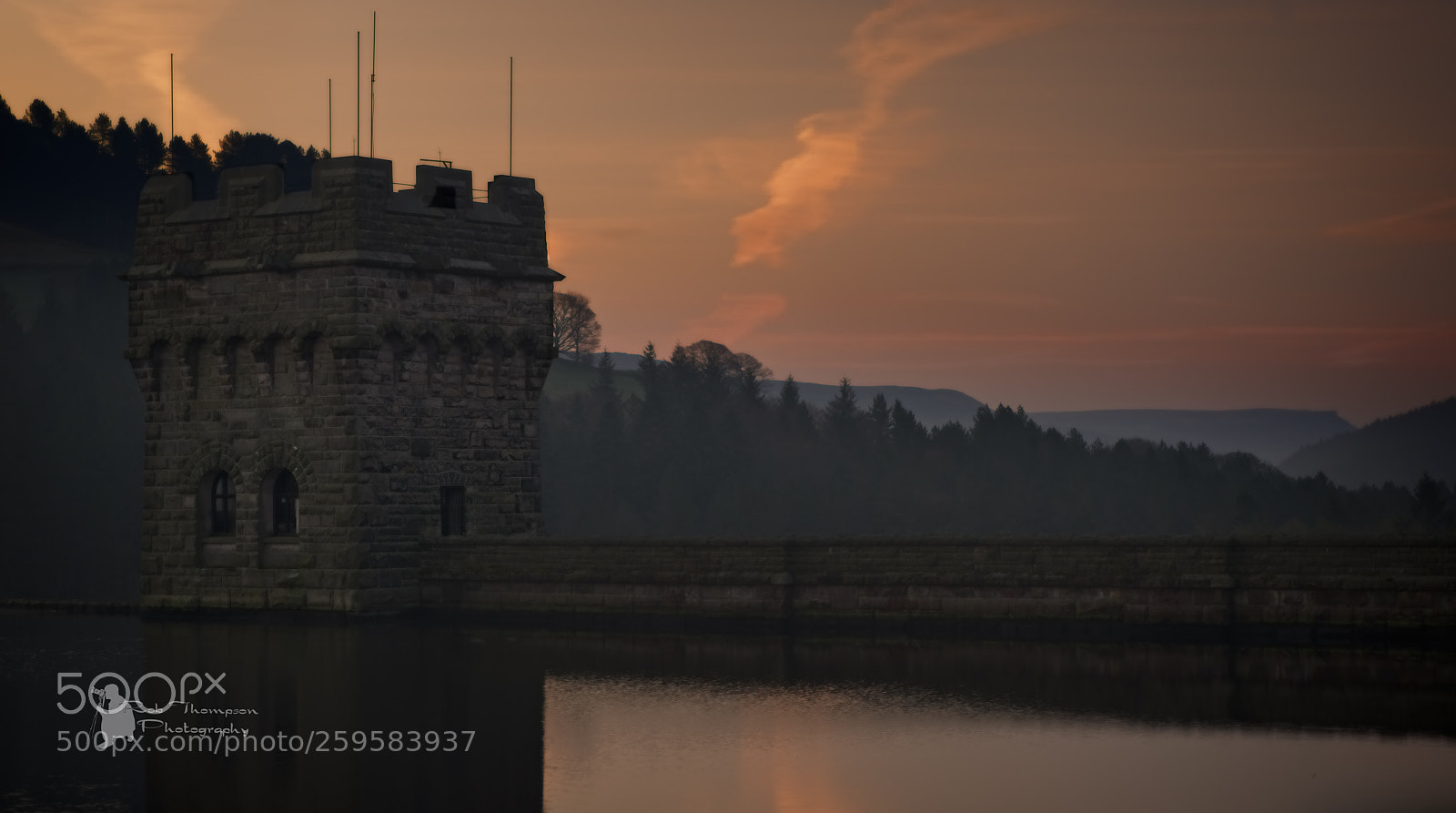 Nikon D800 sample photo. Derwent dam photography