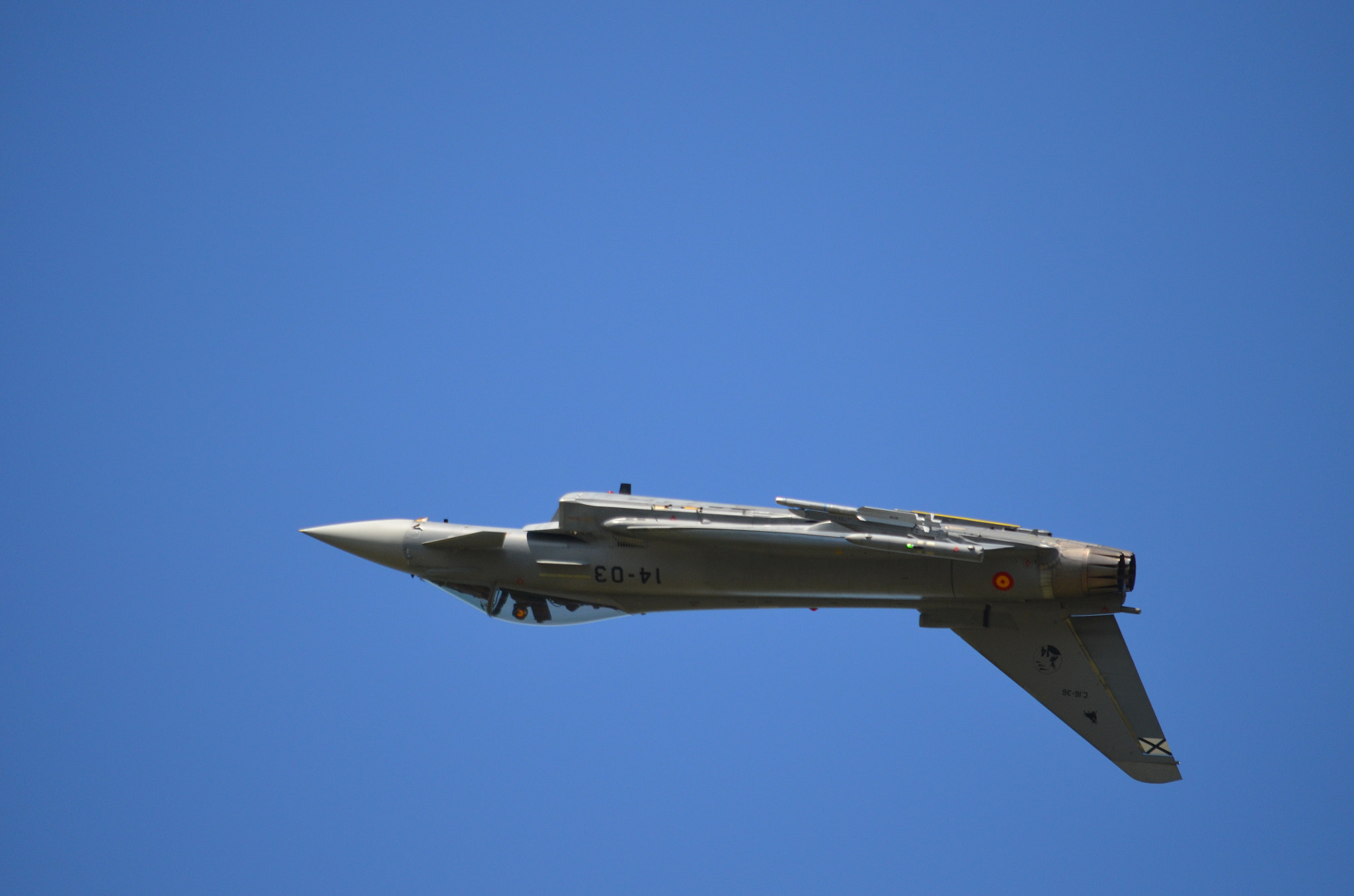 Nikon D5100 sample photo. Eurofighter typhoon poznań air show 12 photography