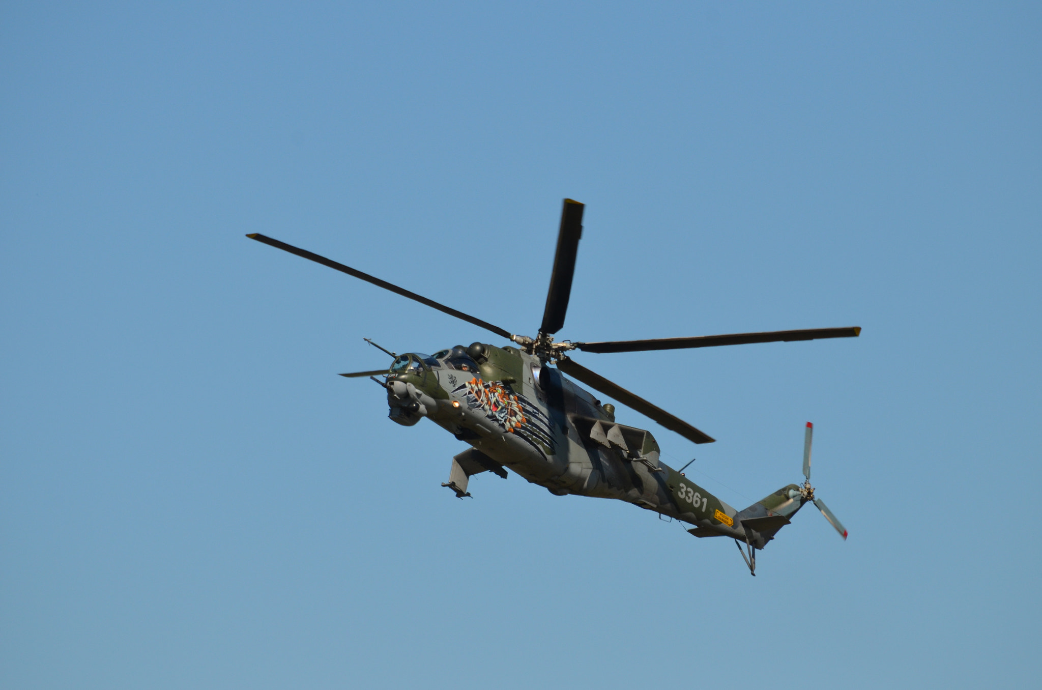Nikon D5100 sample photo. Mi24 poznań air show 13 photography