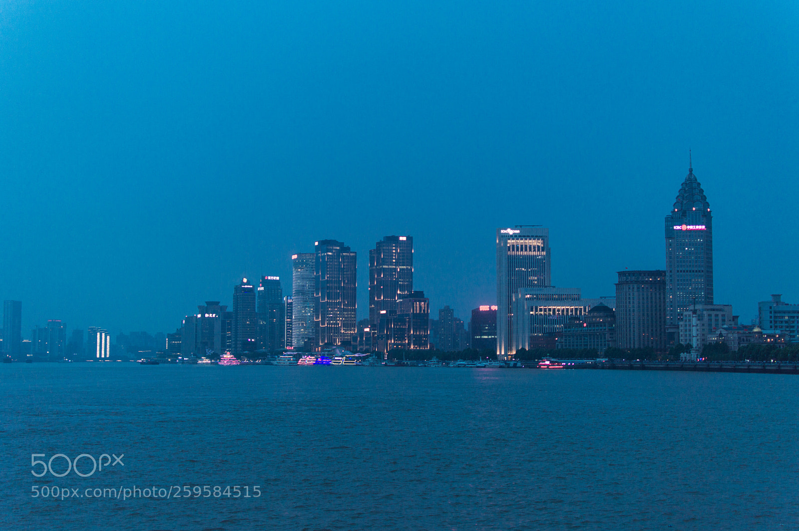 Nikon D3200 sample photo. Blue city photography