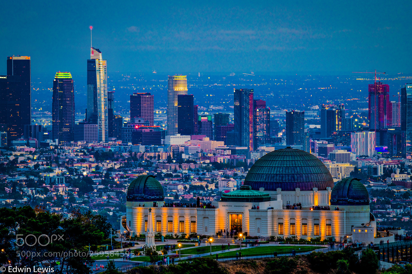 Nikon D850 sample photo. Griffith park observatory photography