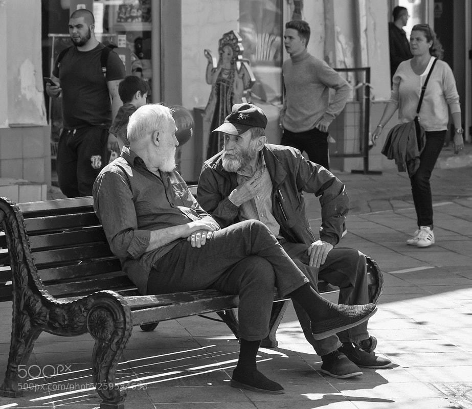 Nikon D3 sample photo. Bearded talk photography