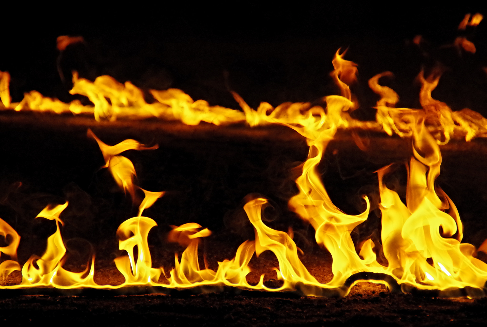 Pentax K-30 sample photo. In flames photography