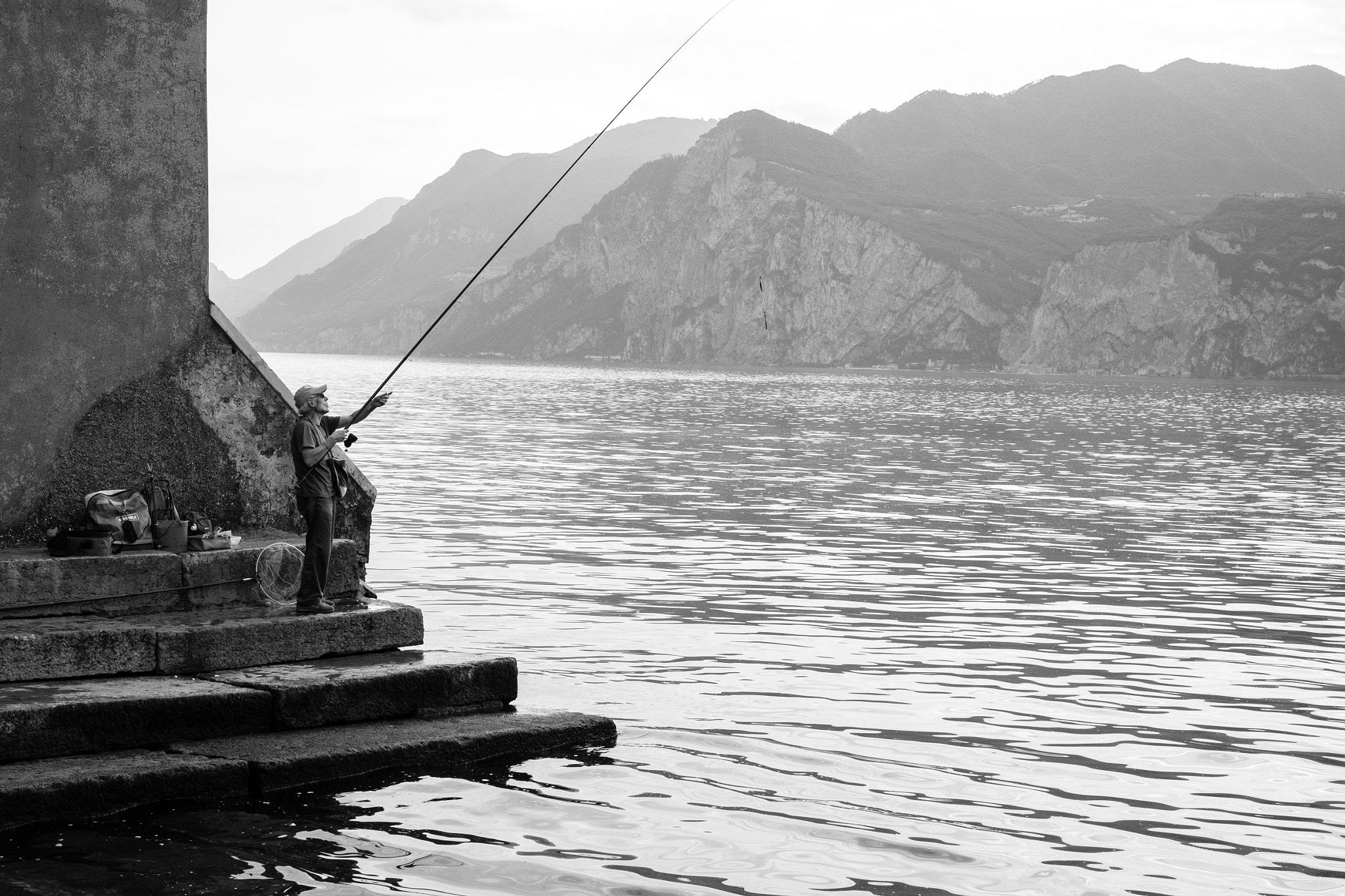 Fujifilm X-Pro1 sample photo. Fishing photography