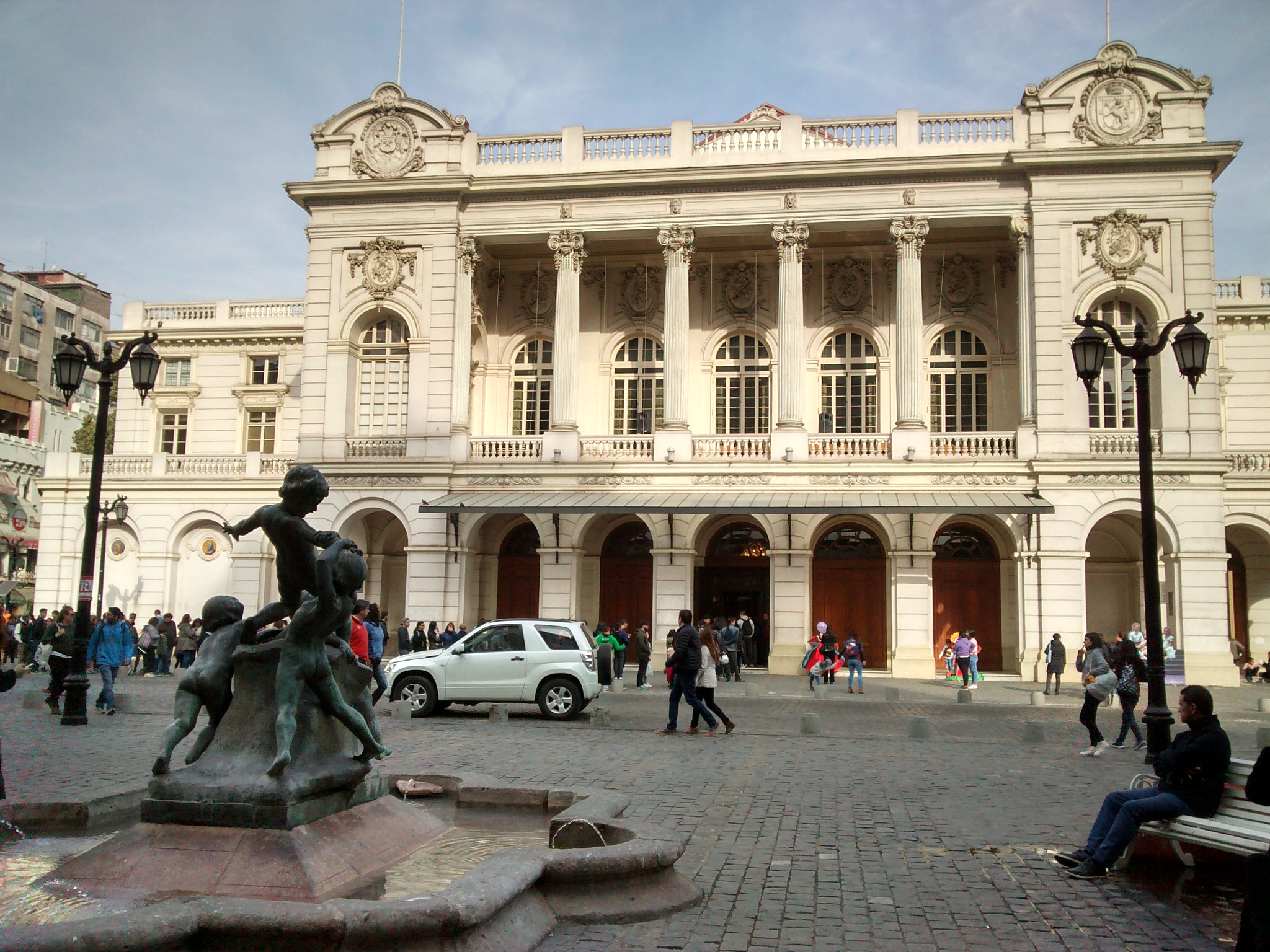 Motorola Moto G (1st Gen) sample photo. Teatro municipal de santiago photography