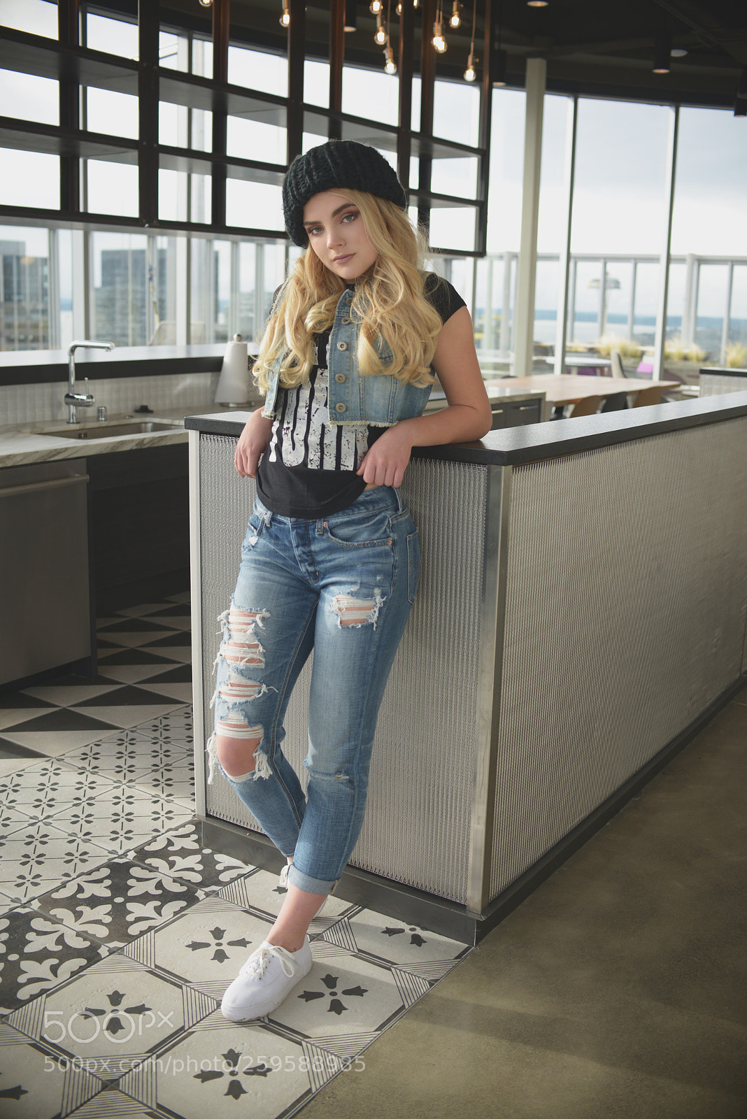 Nikon D800 sample photo. Highrise fashion - girls photography