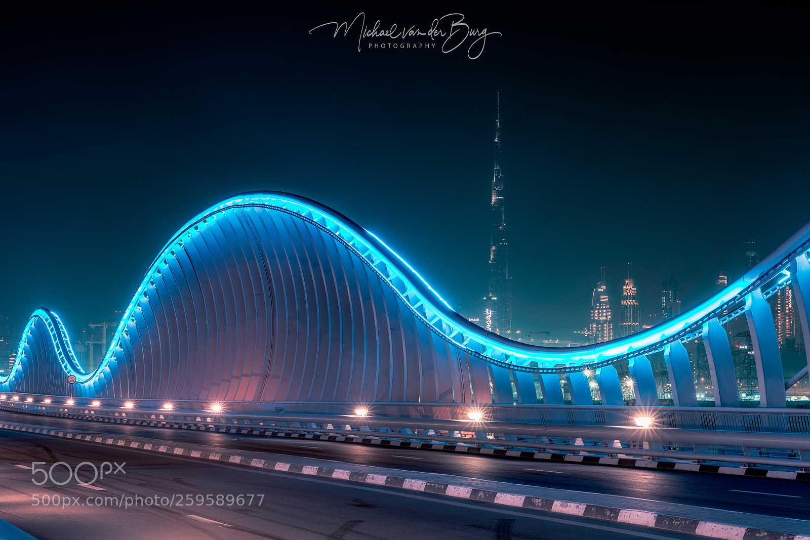 Canon EOS 5D Mark IV sample photo. Meydan bridge beyond burj photography