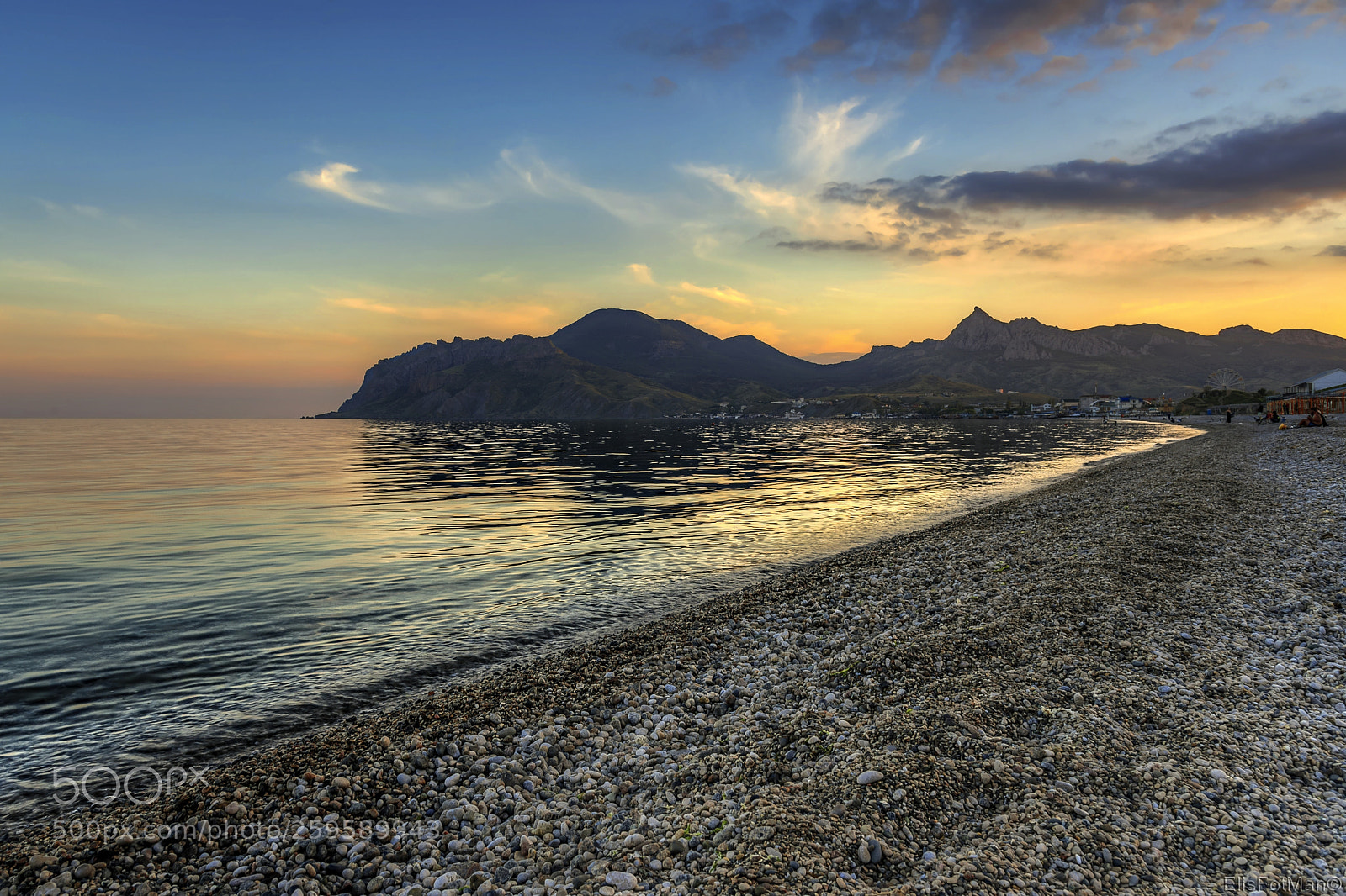 Nikon D750 sample photo. May sunset in koktebel photography