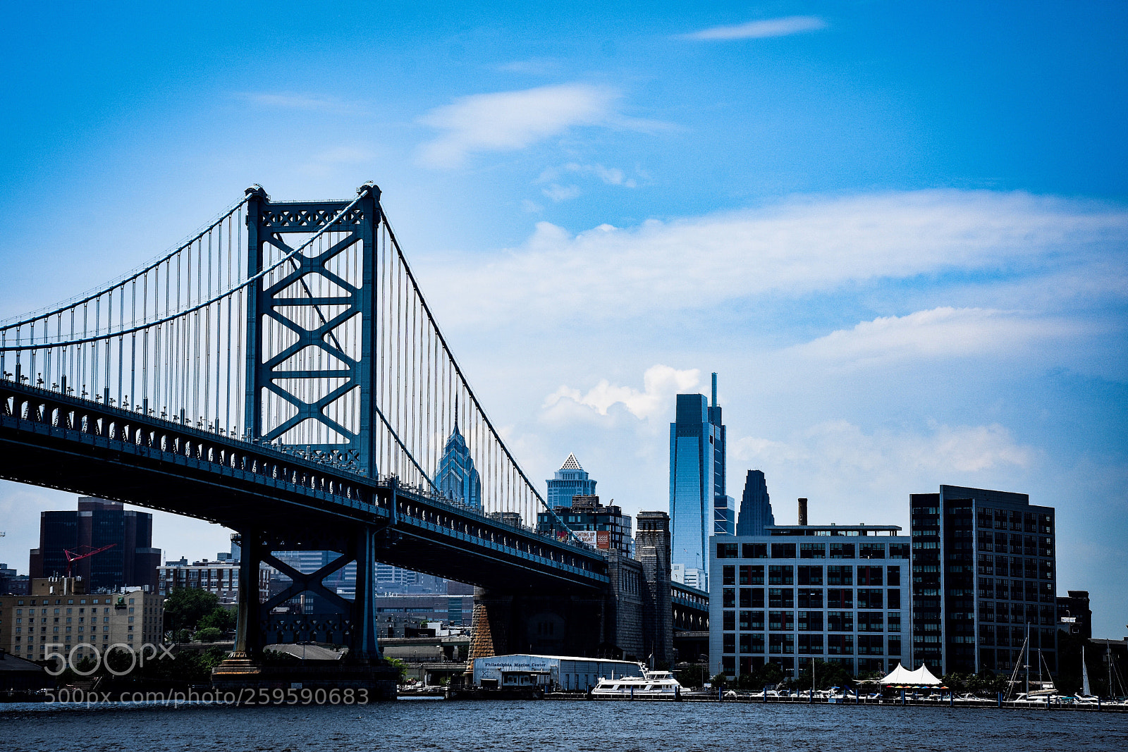 Nikon D7200 sample photo. Philly viewed from camden photography