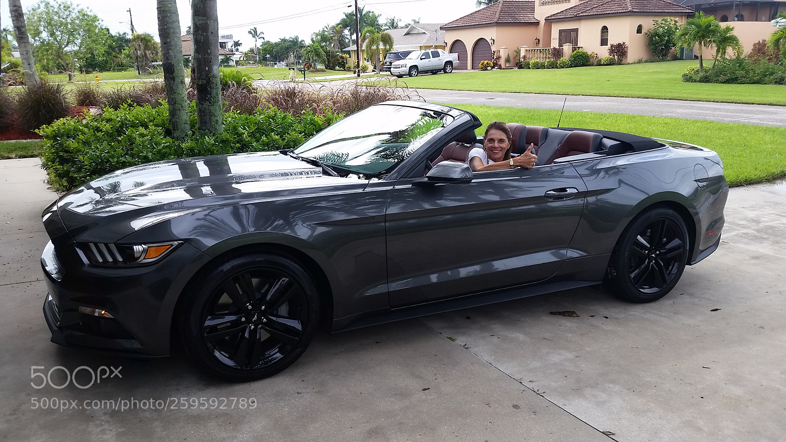 Samsung Galaxy S5 sample photo. New mustang, ford, black photography