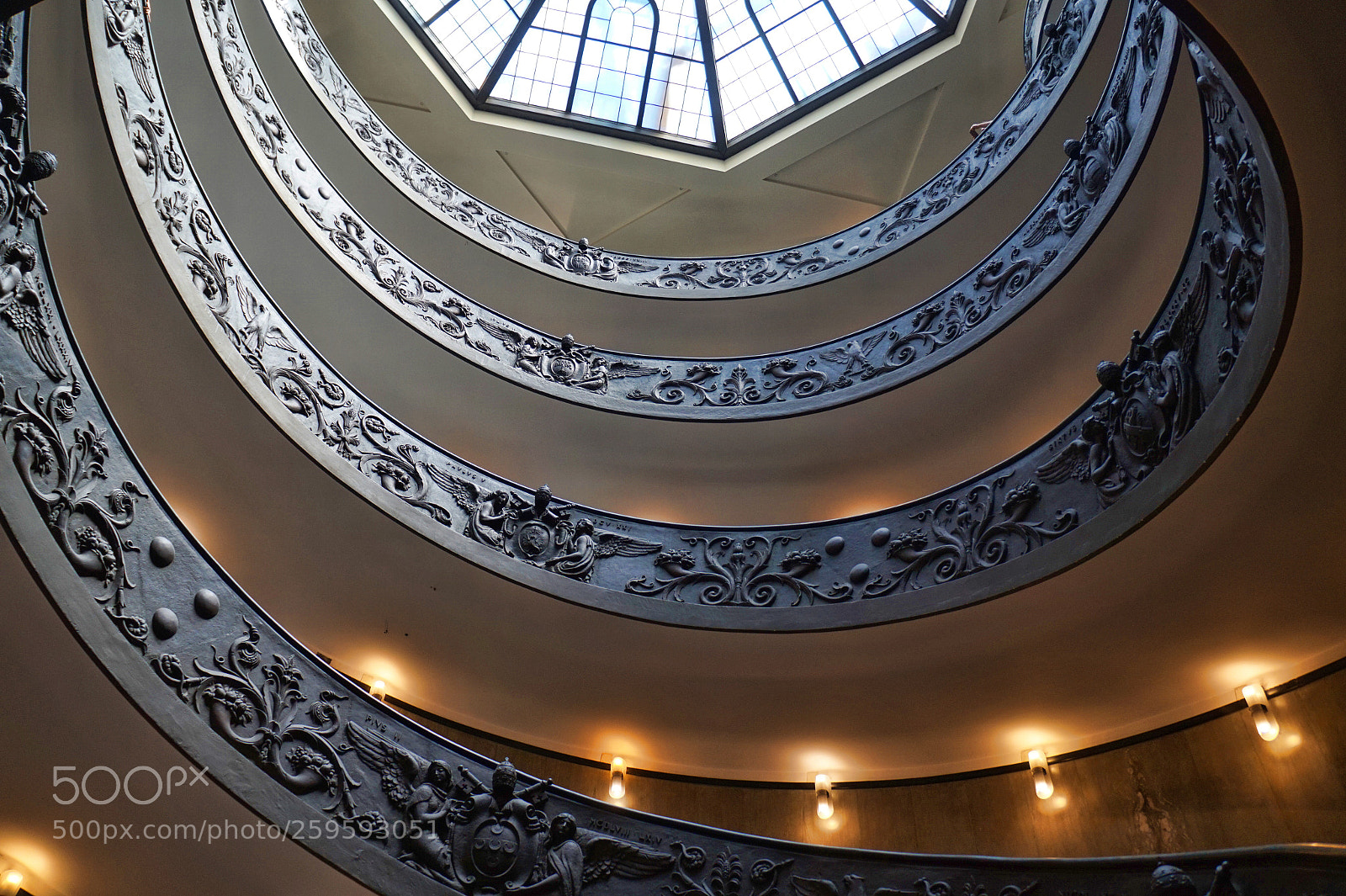 Sony Alpha a5000 (ILCE 5000) sample photo. Stairs, vatican museum photography