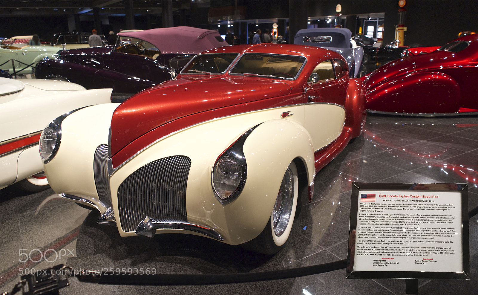 Sony a7 sample photo. 1939 lincoln zephyr custom photography