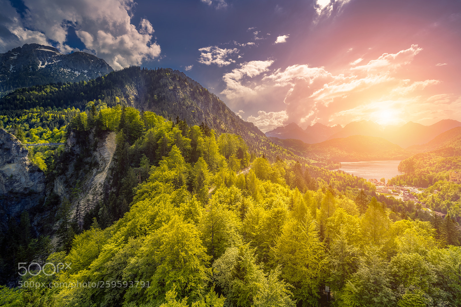Sony a7 II sample photo. Schwangau germany photography
