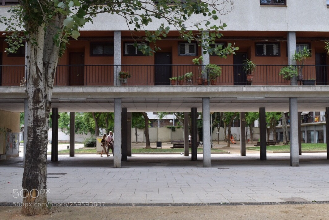 Nikon D5300 sample photo. Casa bloc. 1931-1939 vivienda photography