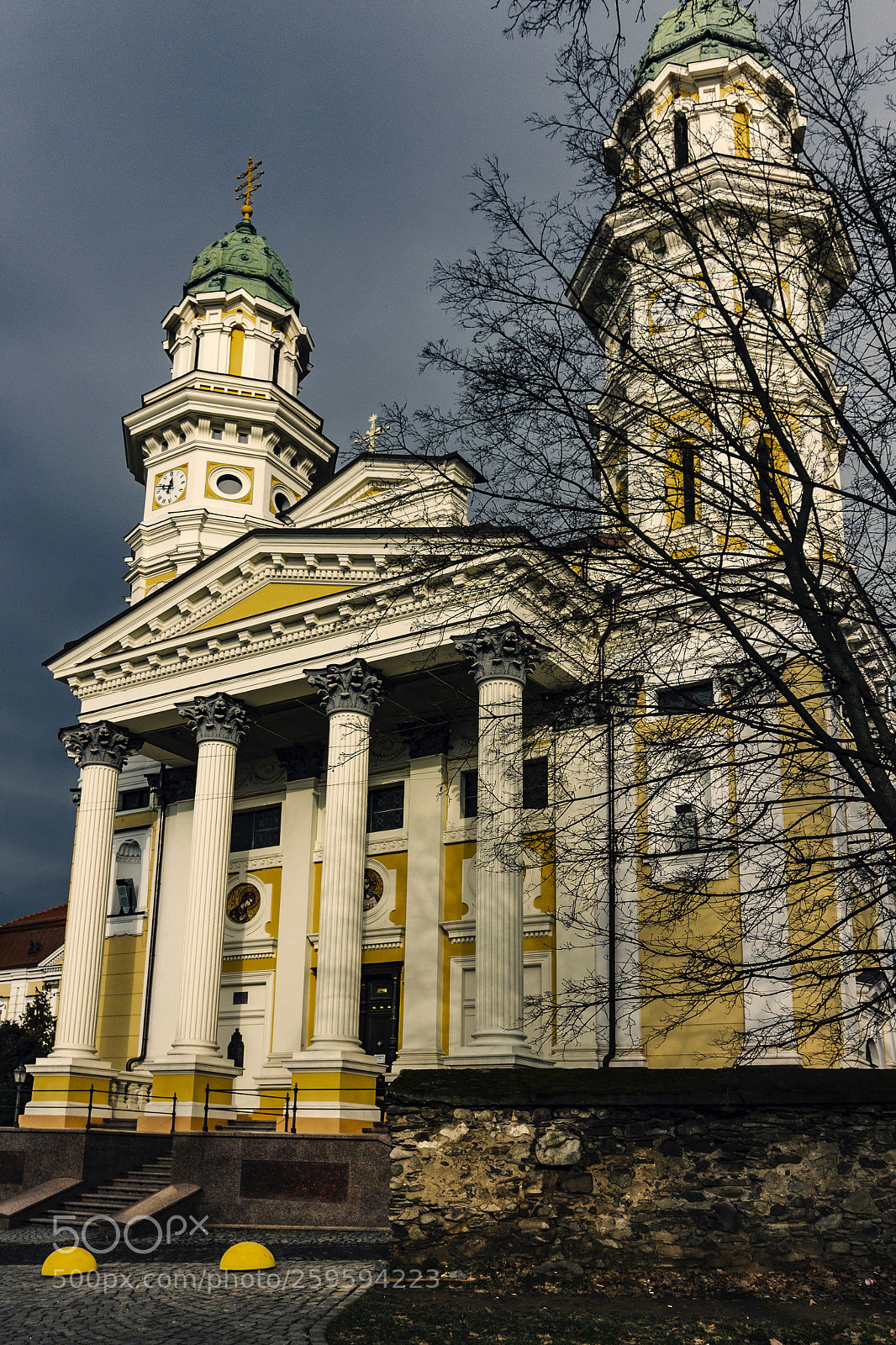 Canon EOS 1100D (EOS Rebel T3 / EOS Kiss X50) sample photo. Uzhgorod cathedral photography