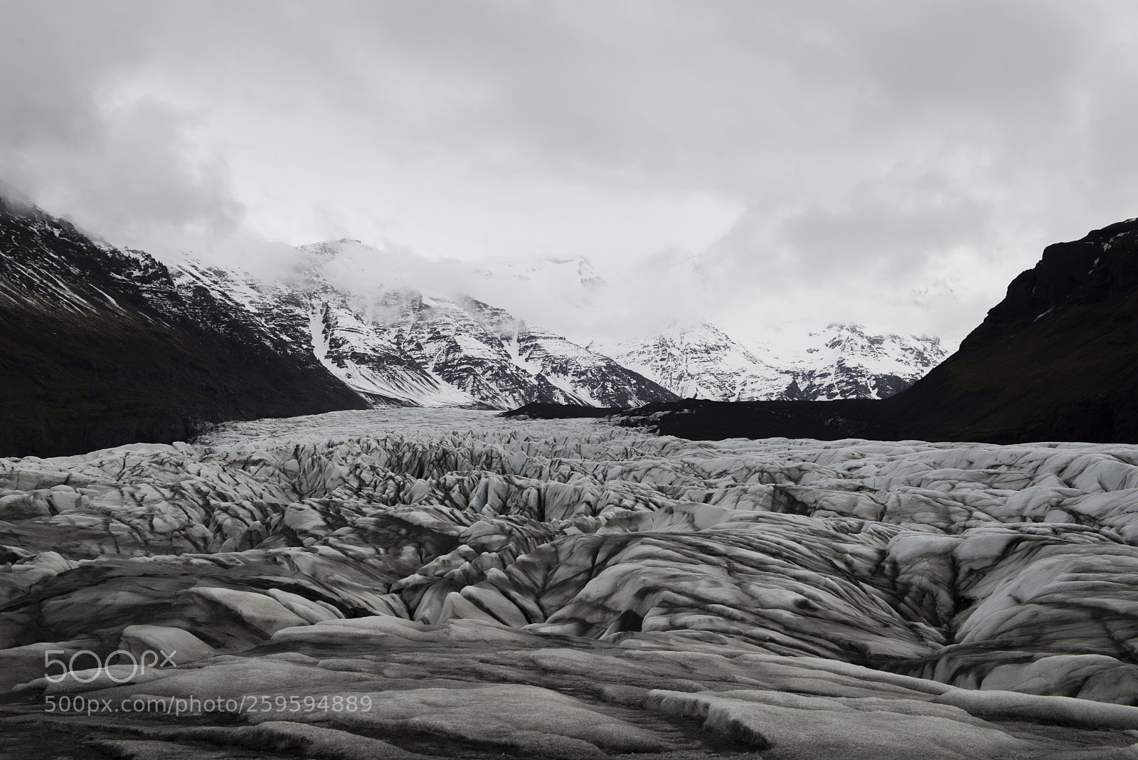 Nikon D610 sample photo. Glacier scene photography