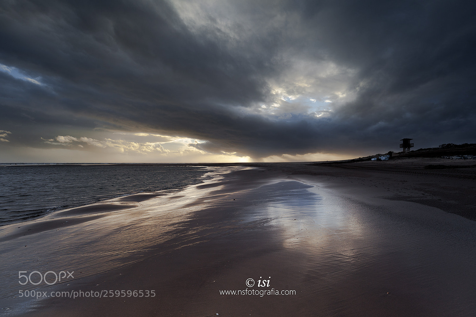 Canon EOS 5D Mark II sample photo. Isla cristina atardecer photography