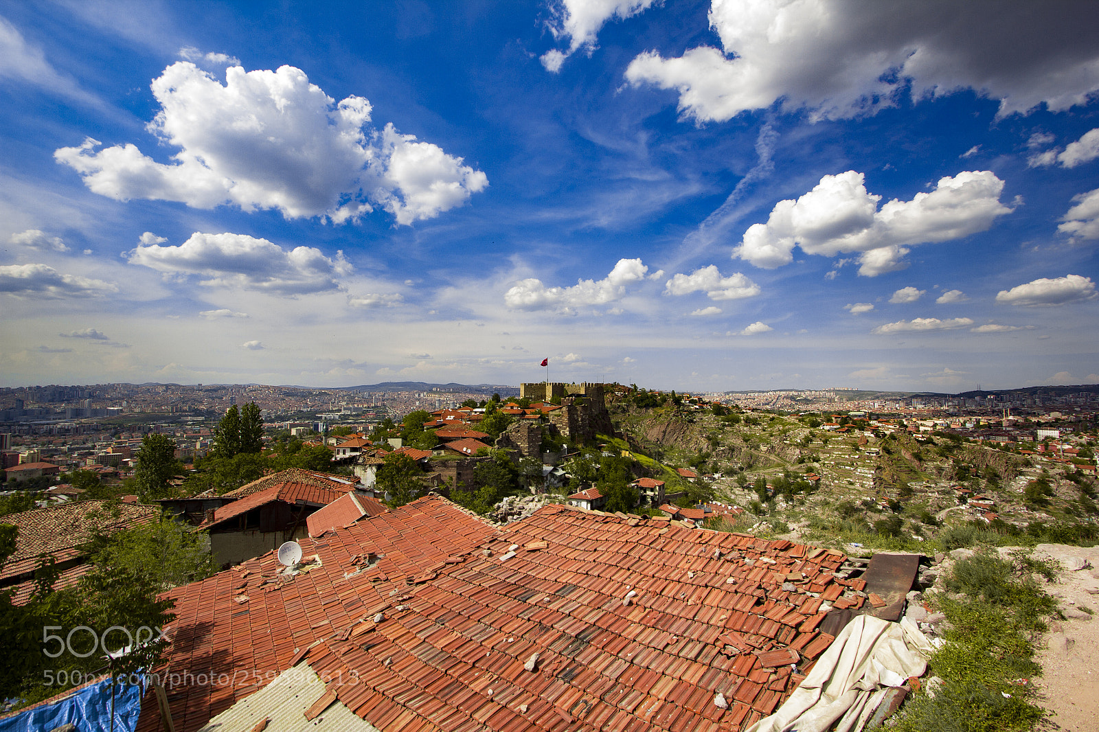Canon EOS 60D sample photo. Ankara castle photography