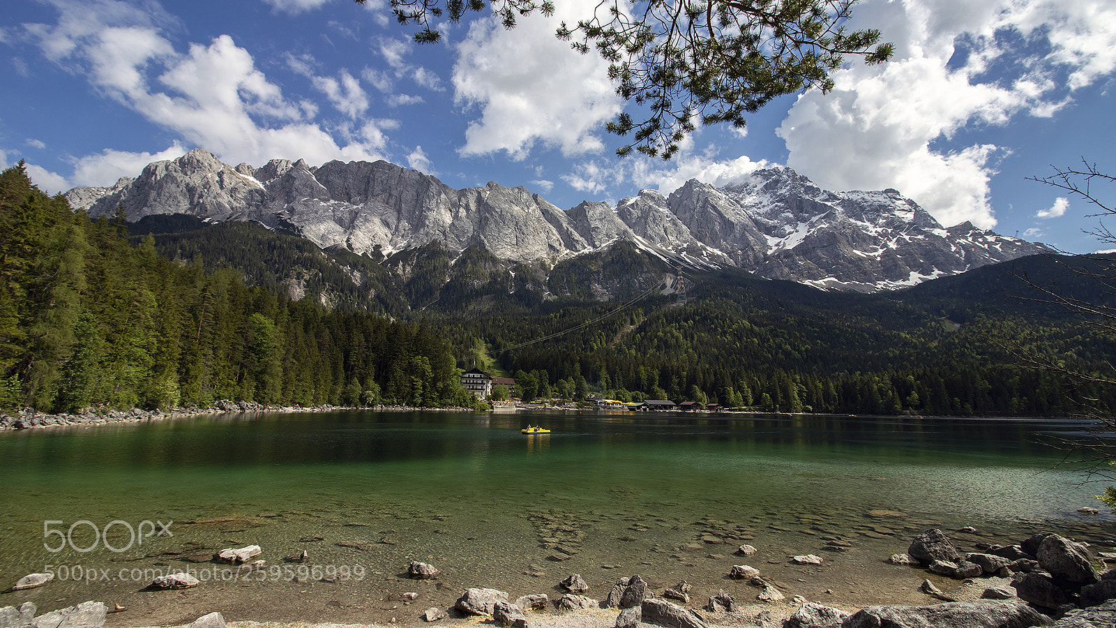 Canon EOS 80D sample photo. Eibsee mit zugspitze photography