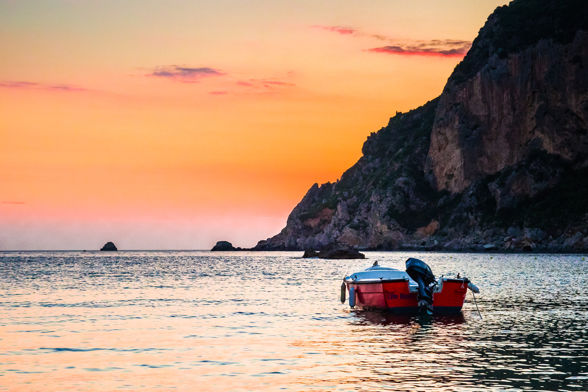 Pentax K-1 Mark II sample photo. Boats and blazing skies photography