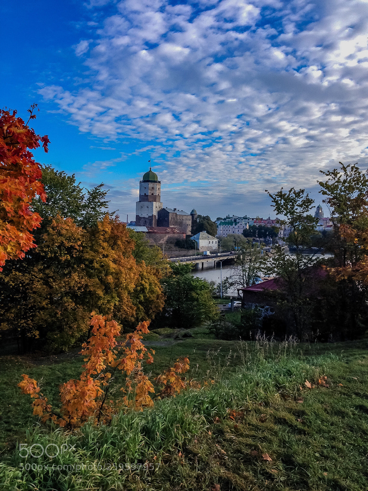 Apple iPhone 5 sample photo. Viborg castle photography
