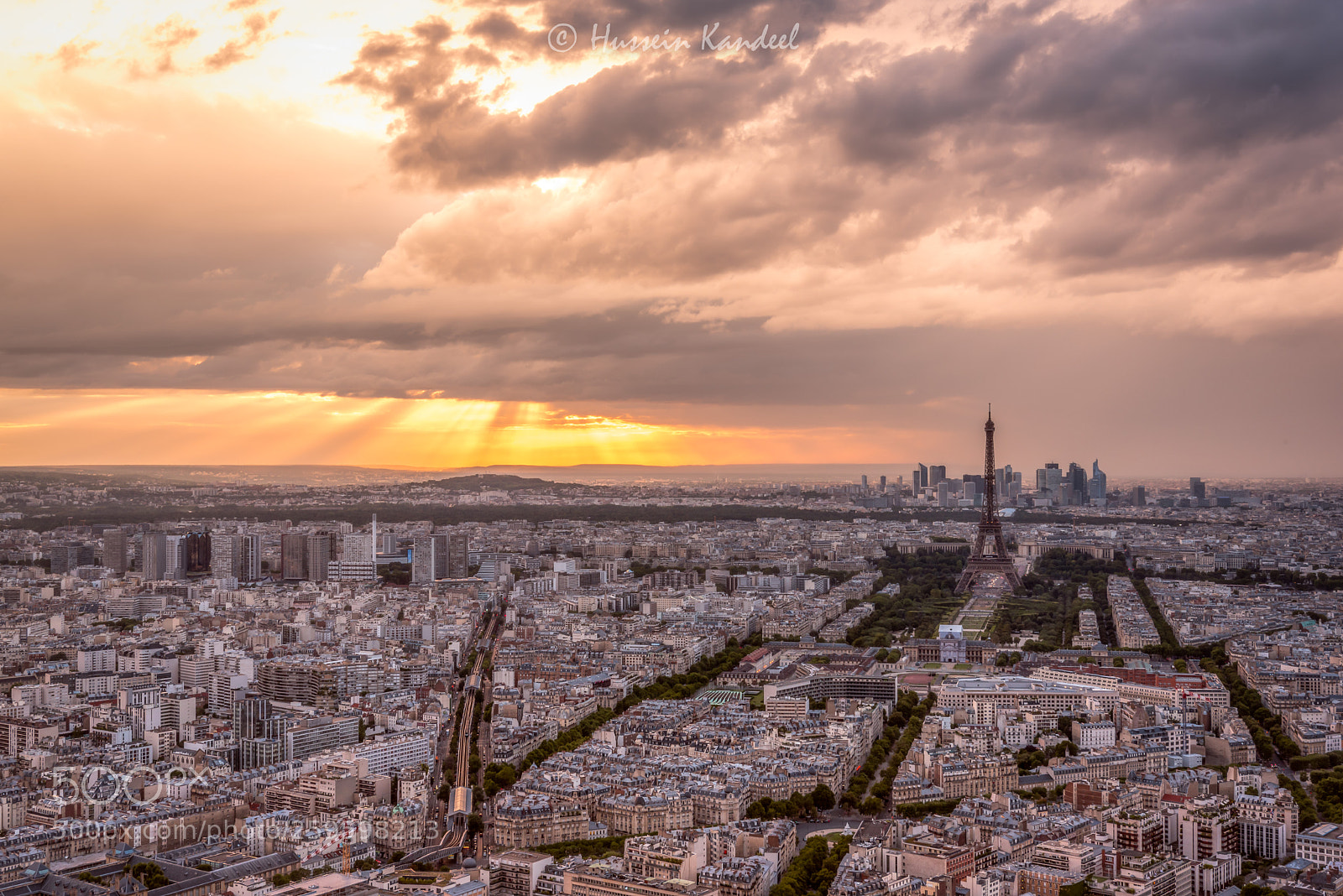 Nikon D750 sample photo. Eiffel sunset photography