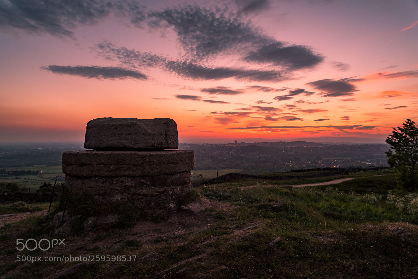 Nikon D750 sample photo. Hartshead pike photography