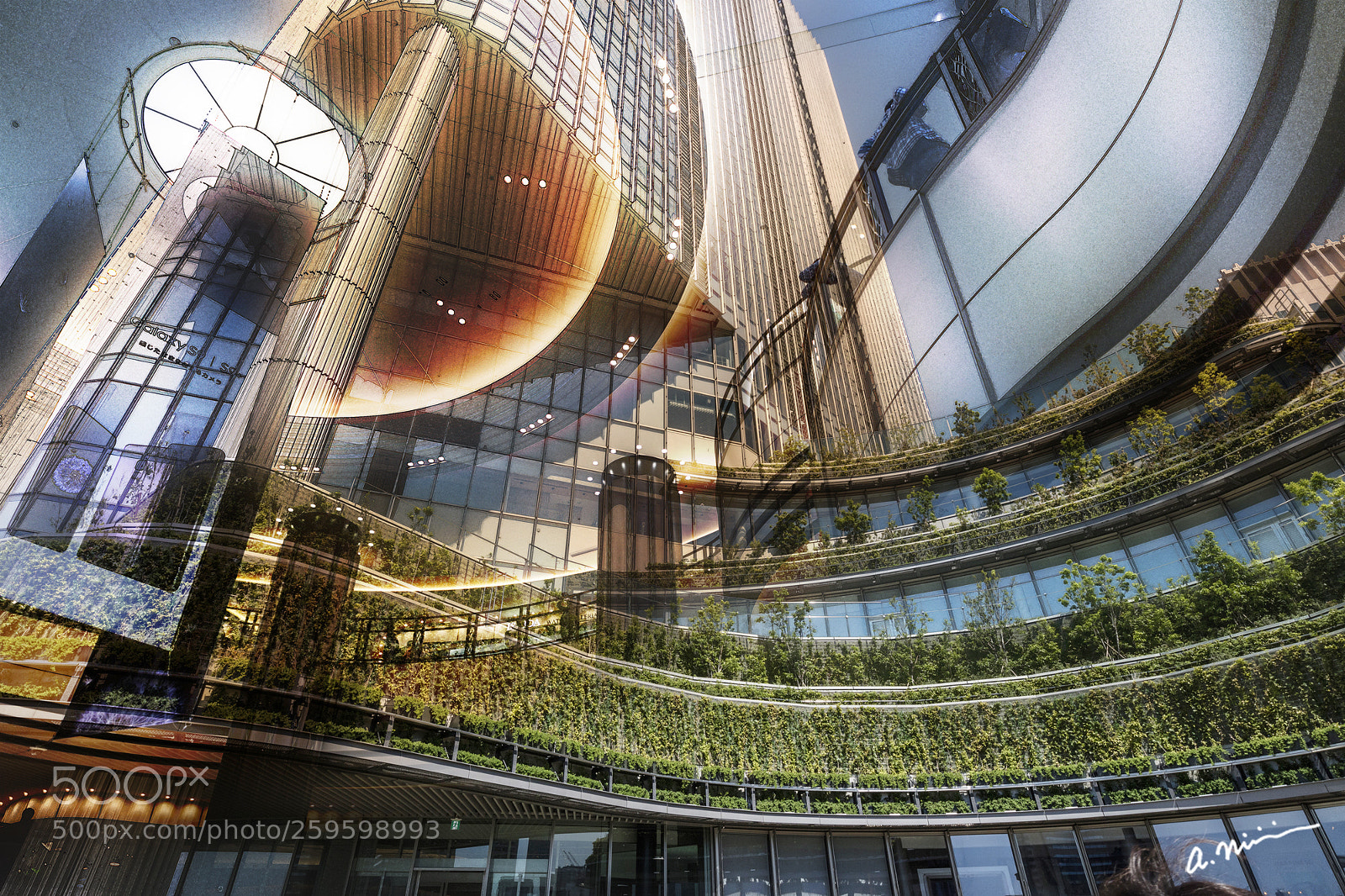 Canon EOS M3 sample photo. Tokyo midtown hibiya photography