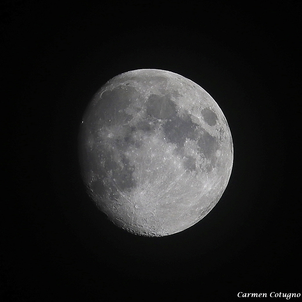 Canon EOS 80D sample photo. My moon photography
