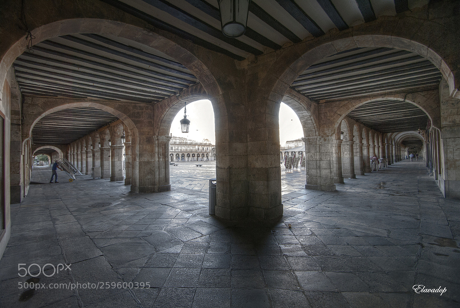 Nikon D3000 sample photo. Salamanca (plaza mayor) photography