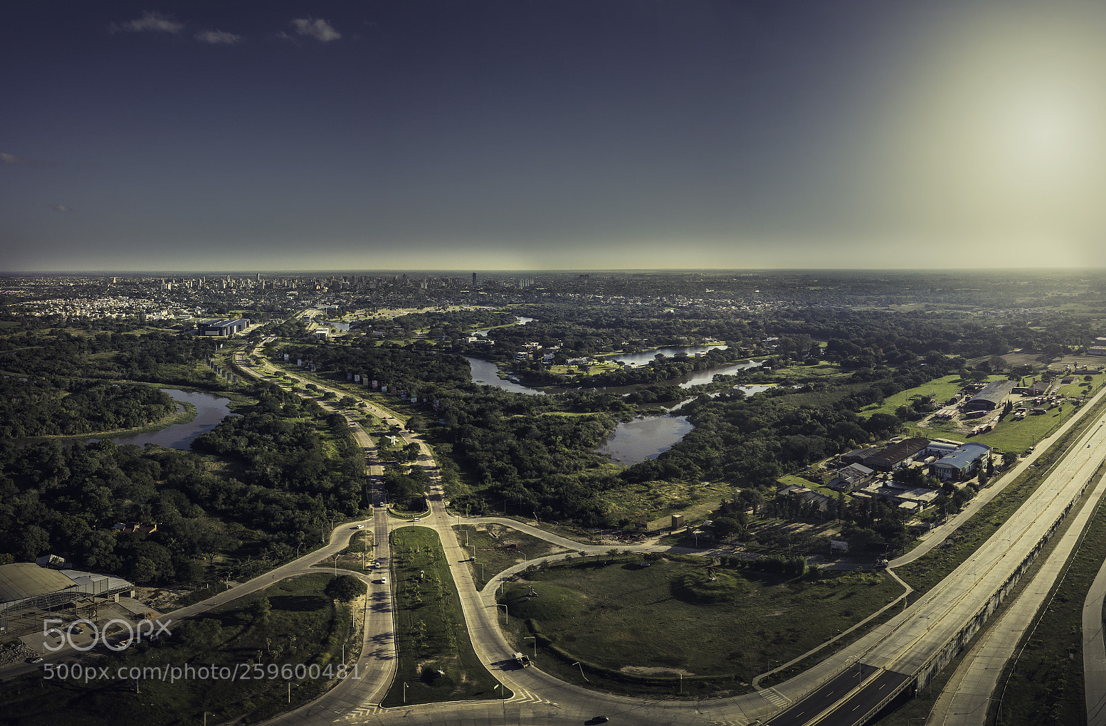 DJI FC220 sample photo. Tarde en resistencia photography