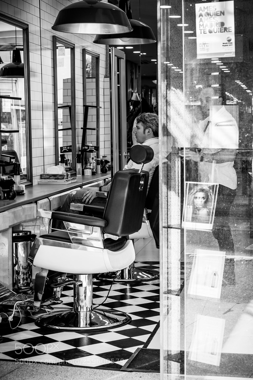 Fujifilm X-T20 sample photo. The barber photography