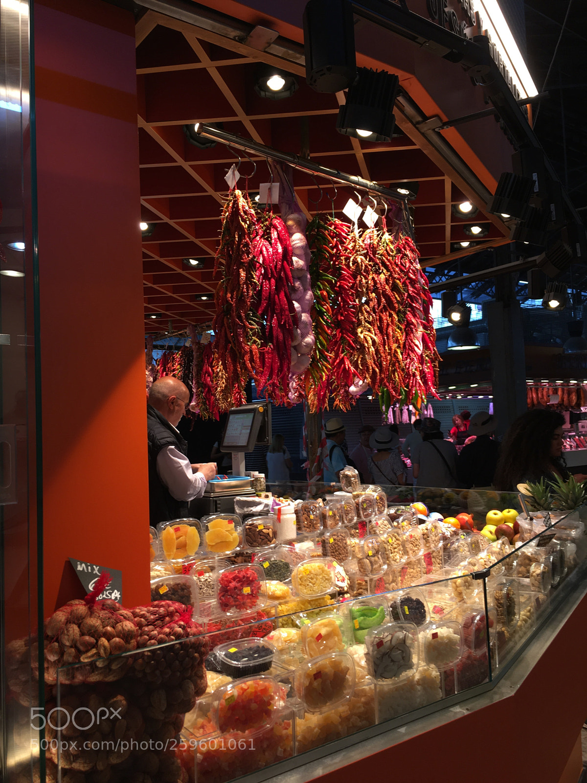 Apple iPhone SE sample photo. Boqueria market  photography