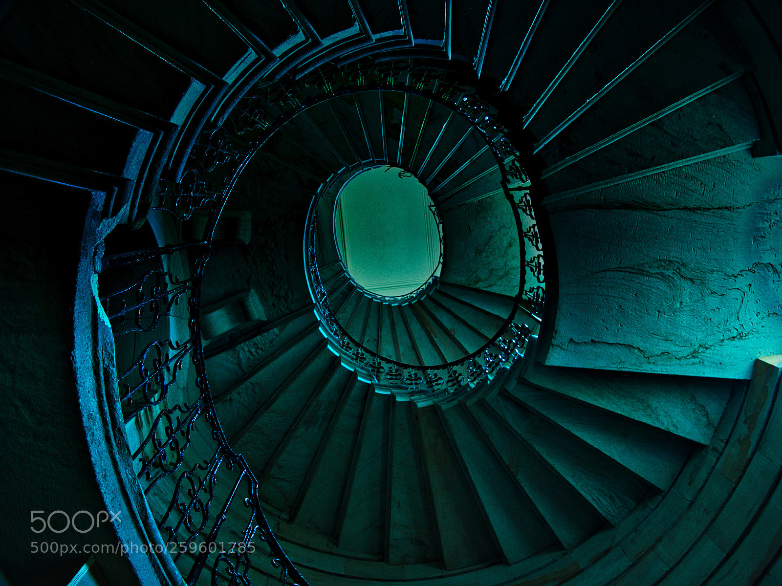 Panasonic Lumix DMC-FZ1000 sample photo. Spiral staircase seaton delaval photography