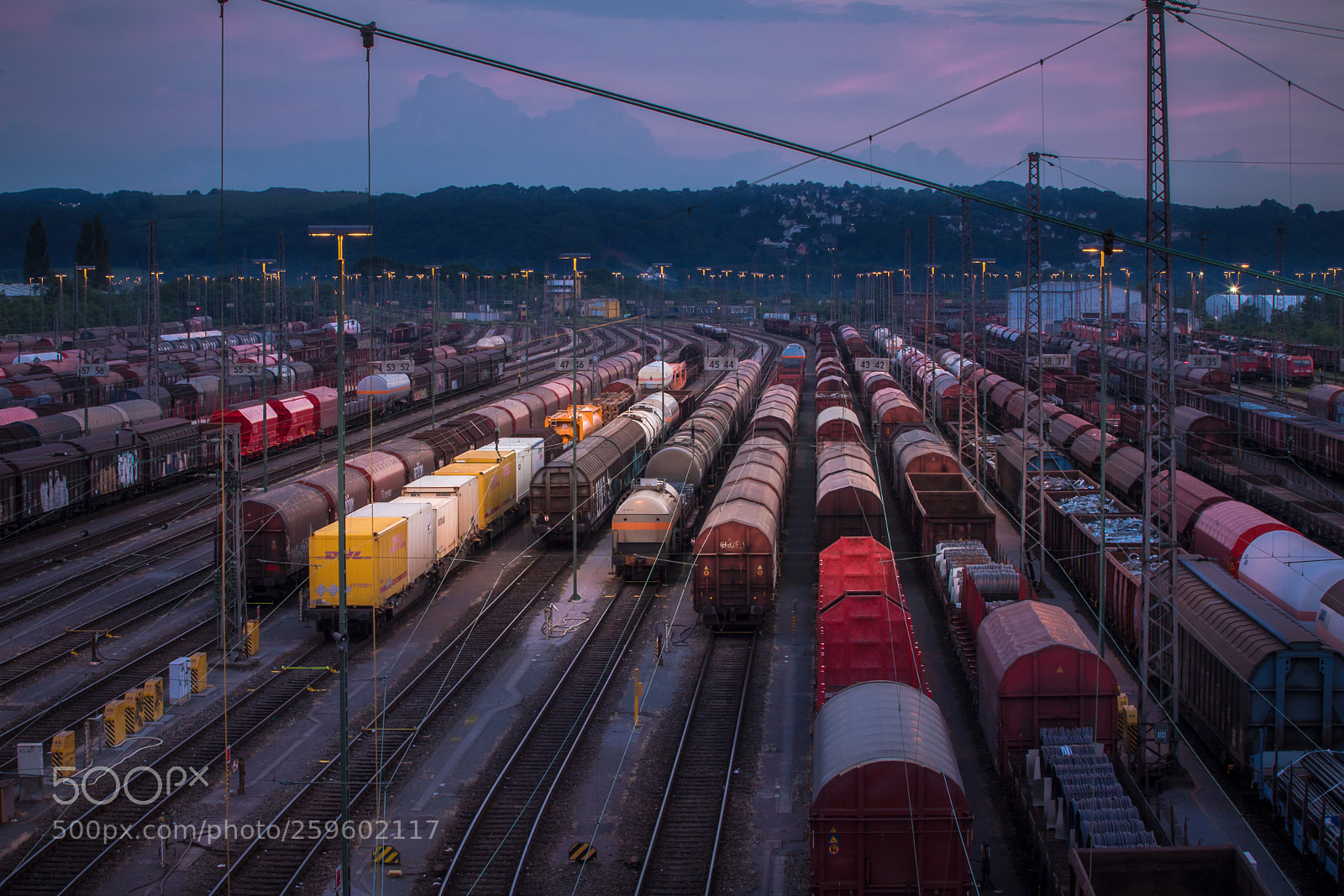 Canon EOS 6D Mark II sample photo. Rangierbahnhof hagen 1 photography