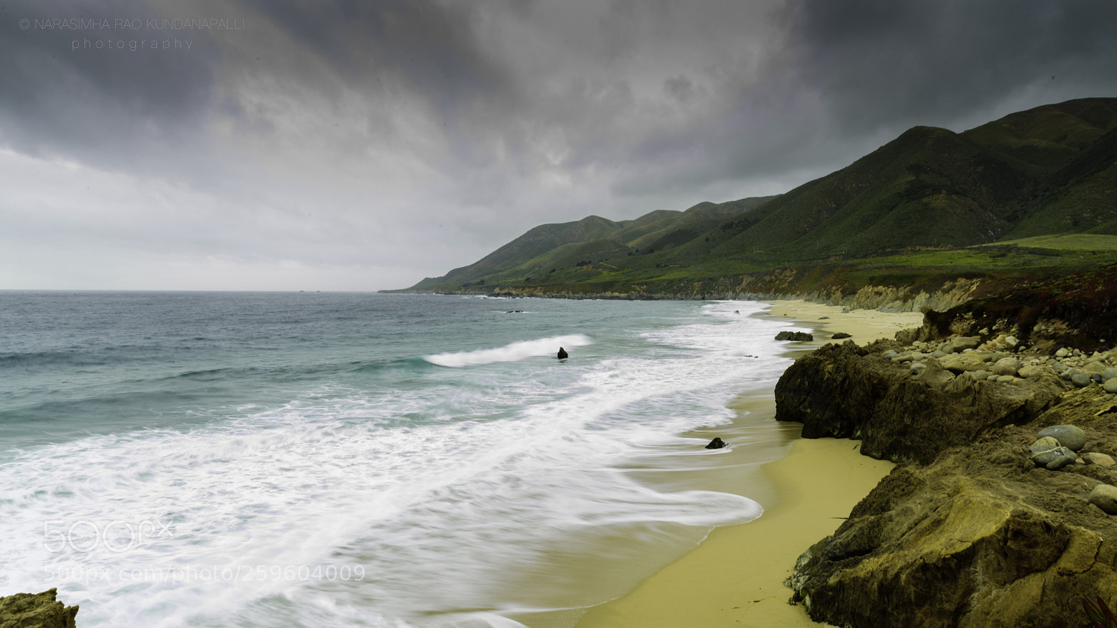 Nikon D750 sample photo. Bigsur beach landscape photography