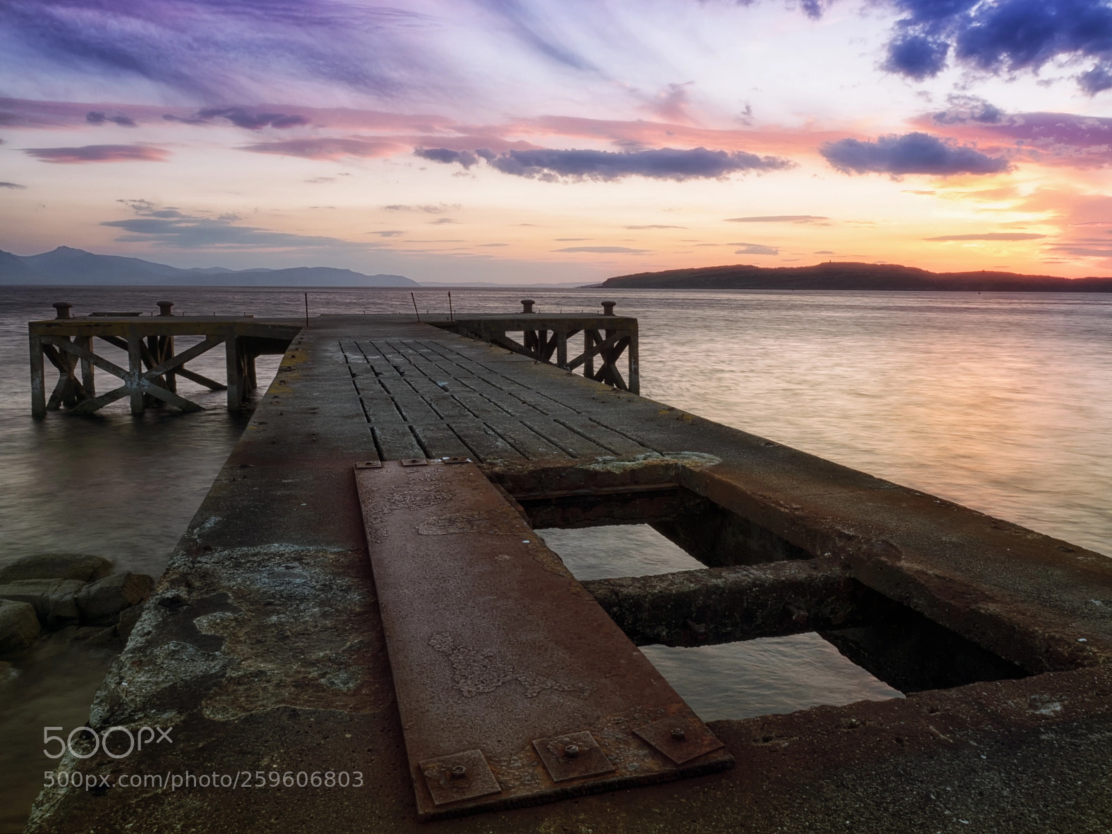Olympus OM-D E-M5 II sample photo. Portencross pier scotland photography