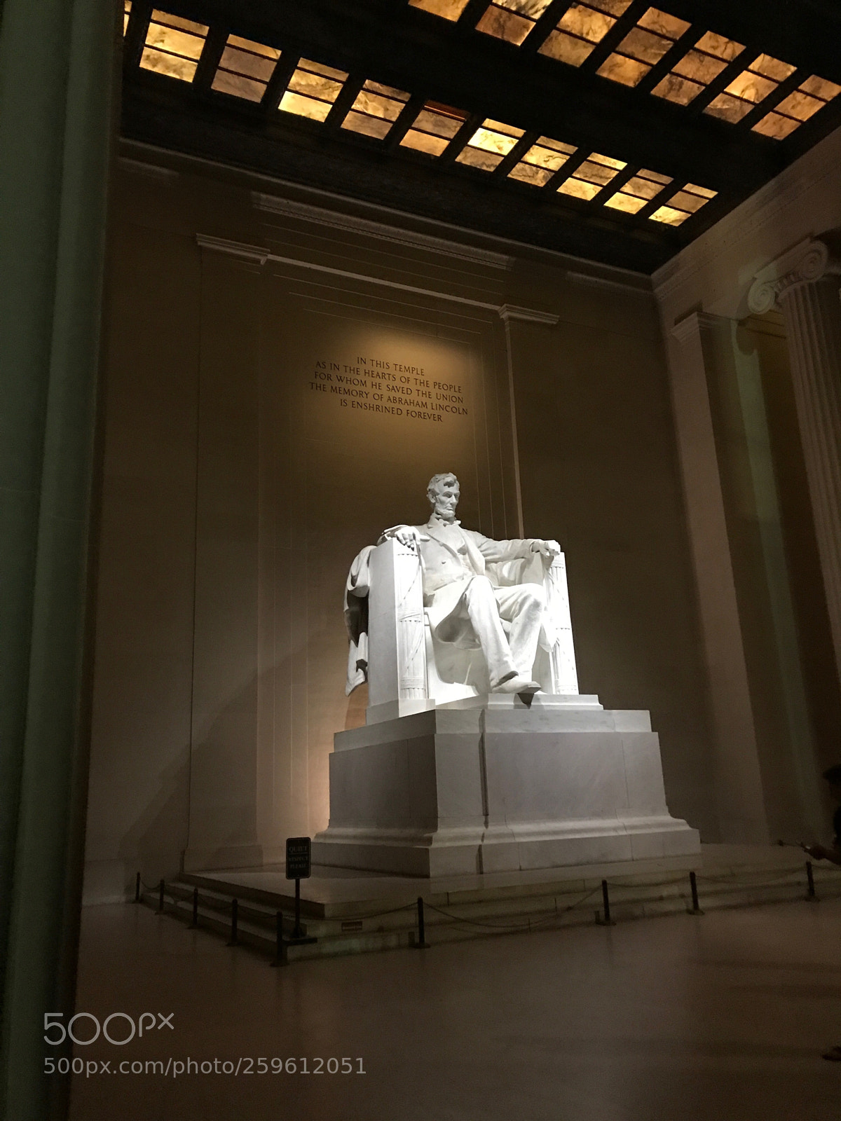 Apple iPhone 7 Plus sample photo. Lincoln memorial photography