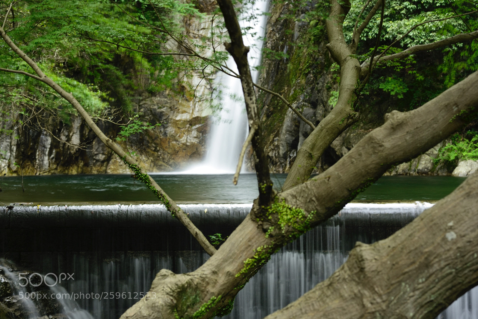 Nikon D750 sample photo. Waterfall photography