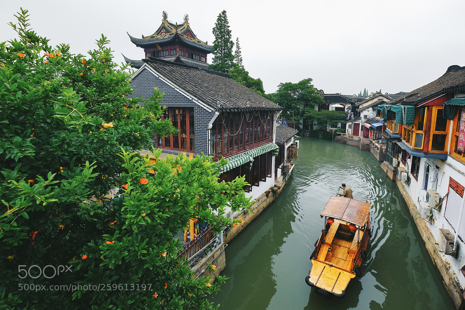 Fujifilm X-T1 sample photo. A water town on photography